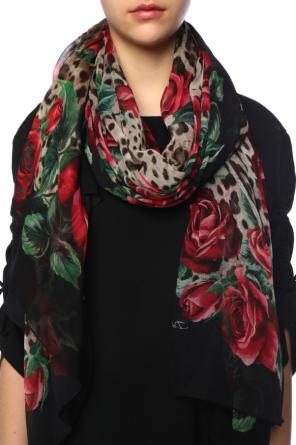 Patterned scarf, zdjęcie 2 Patterned scarf od Dolce & Gabbana